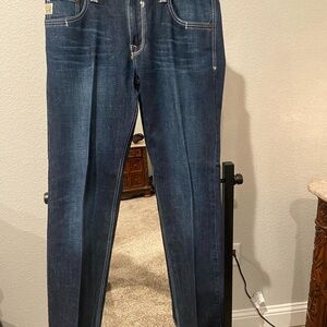 Cinch Dark Blue Bootcut Jeans for Men